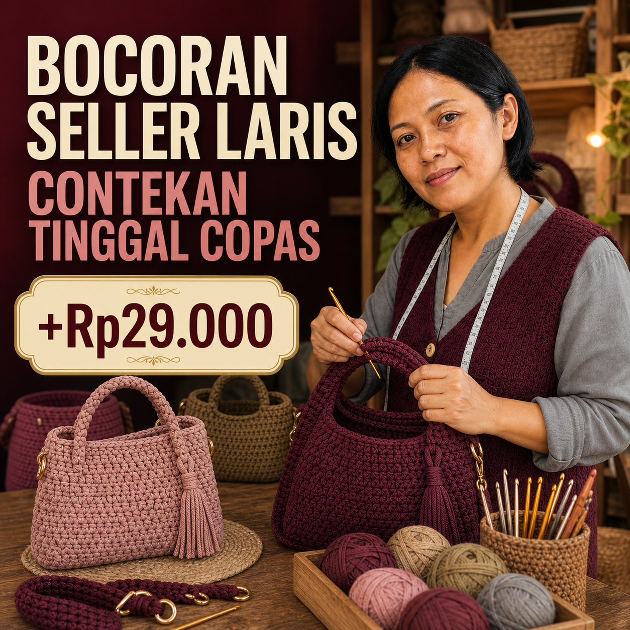 Bocoran Seller Laris - Paket Contekan Tinggal Copas